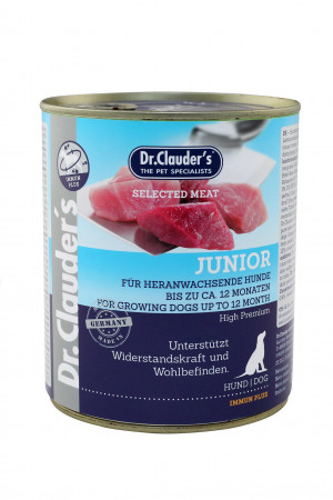 Dr.Clauder's Immune Plus Selected Meat JUNIOR 6 x 800g